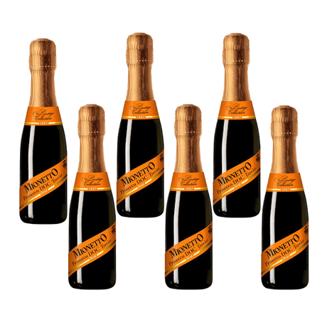 Beverages 6 x Vin Spumant Mionetto Prosecco 0.2L