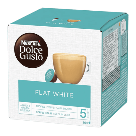 Detergent Cafea Nescafe Dolce Gusto Flat White 187.2g