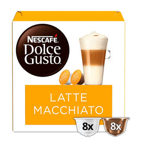 Detergent Cafea Nescafe Dolce Gusto  Latte Macchiato 183.20g