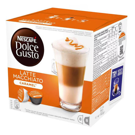 Detergent Cafea Nescafe Dolce Gusto Latte Macchiato Caramel 145.6g