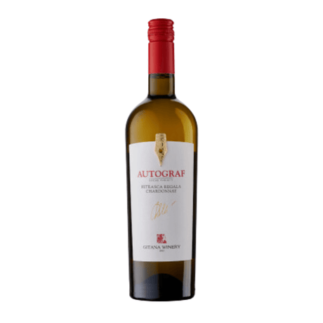 Beverages Vin Alb Gitana Autograf Feteasca Regala-Chardonnay Sec 0.75L