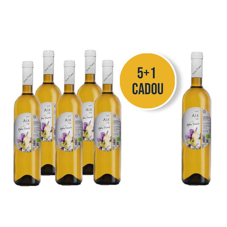 Beverages Taxă de Ambalaj 5X Vin Alb de Petro Vaselo Sec 0.75L + 1 CADOU