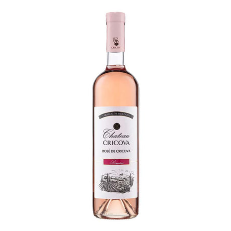 Beverages Vin Rose Cricova Chateau Rose Demisec 0.75L