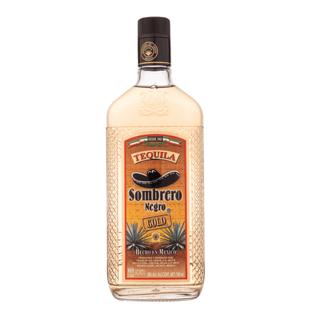 Beverages Tequila Sombrero Negro Gold 38% 0.7L