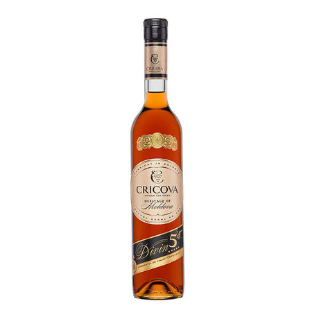 Beverages Brandy Cricova Divin 5YO 40% 0.5L