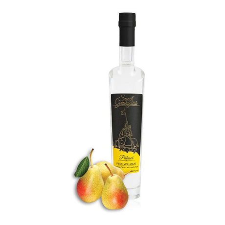 Beverages Palinca Sanct Georgius Pere Wiliams 42% 0.5L