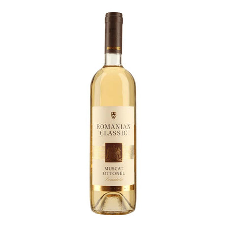 Beverages Vin Alb Rovinex Romanian Classic Muscat Ottonel Demidulce 0.75L