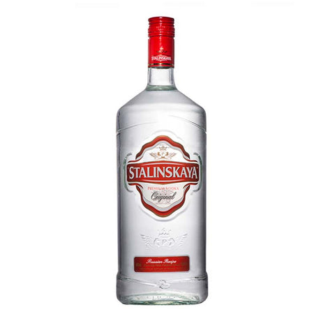 Beverages Vodka Stalinskaya 40% 1.75L