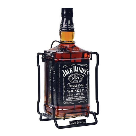 Beverages Whiskey Tennessee Jack Daniel's 40% 3L + Cradle